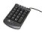 VANTEC NBK-MH100 Black 19 Normal Keys 4 Function Keys USB Mobile Keypad with Dual USB Hub