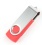 8GB (Ricco &reg; 01-001) Swivel USB High Speed Metal Flash Memory Pen Thumb Drive Disk Stick (8GB Red)