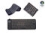 ADESSO AKB-210 Black 88 Normal Keys USB or PS/2 Foldable Mini Keyboard