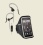 Scosche Fitness Bundle Armband with Sports Earhook Headphone (Black)