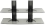 Sanus VF2012 - Vertical A/V Series Single Column, 2-shelf on-wall component shelving
