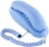 simvalley communications Kabelgebundenes Festnetz-Telefon, blau