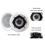 Acoustic Audio iC5 300 Watt Pair 5.25&quot; In-Wall/Ceiling Home Speakers