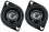 Planet Audio TQ322 3.5-Inch 2-Way Speaker System Poly Injection Cone (Black)