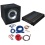 CRUNCH CBP1000 Bass Set pacco Subwoofer bass reflex Subwoofer scatola contenitore Subboxes Woofer amplificatore di potenza kit cavi di collegamento Se