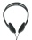 Inland Products 3.5mm Basic Headphones - Black - Mini-phone - Wired - Over-the-head - Binaural - Supra-aural