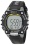 Timex Men's T5E231 Ironman Traditional 100-Lap Silver-Tone/Black Resin Strap Watch