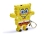 IN PHASE Audio Sponge Bob Silhouette MP3 Player Keychain