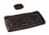 ADESSO ACK-573PB Black 88 Normal Keys IR Wireless Mini Wireless Mini Trackball keyboard