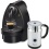 Nespresso C91 Essenza Black Manual Espresso Machine and Aeroccino Automatic Milk Frother Plus