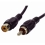 Single RCA Phono Male to Female Extension Lead Cable - 2.5m