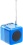 auvisio Mini-MP3-Station "MPS-550.cube" mit integriertem Radio, blau