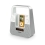 Memorex EMI26101PWHT TagAlong Boombox with Stereo speakers and Digital FM Radio- White
