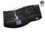 ADESSO PCK-308B Black 105 Normal Keys 8 Function Keys PS/2 Ergonomic Keyboard Built-It Touchpad