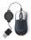 Belkin Retractable Mouse - Mouse - optical - wired - USB