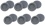 Plantronics (15729-05) 6-Pairs Replacement Foam Earpieces for Earset/Headset: H51, H51N, H61, H61N, H91, H91N, H101, H101N, SP04, SP05, PLX400, PLX500