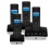 BT Freelance XD7500 Black Quad Digital Cordless Answerphone