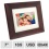 Philips Home Essentials Digital PhotoFrame SPF3470 17.8 cm (7&quot;) LCD Panel Brown Wood Frame