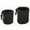 2 Pack Micro Lens Pouch for Leica, Micro Four Thirds, Fuji X-Pro 1, Sony NEX, Pentax Q, Nikon 1 Lenses - Small, Medium