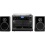 Auna 388-BT Impianto stereo Hi Fi giradischi mangianstri cassette con bluetooth (lettore cd, ingressi USB SD MP3, registrazione su MP3, tuner AM/FM, I