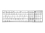 Trust Slimline Aluminium Keyboard for Mac FR