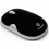 Macally Bluetooth Wireless Laser Mouse for Mac and PC (Black)