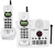 Uniden DXAI-3288-2 2.4 GHz Analog Cordless Phone with Dual Handsets and Answering System
