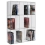 SORA Acrylic DVD Rack with transparent back-panel