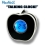 MacNeil MCN400 White Apple &quot;Talking&quot; Alarm Clock, Batteries Included!
