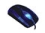 Sunbeam Blue Eye MS-BLE-BK Blue 3 Buttons 1 x Wheel USB Wired Optical Mouse - Retail