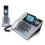 GE Corded and Cordless Answering System with Caller ID and Bluetooth Technology, Silver and Black (30784EE2)