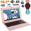 Mini PC Android 4.4 Netbook Ultra portable 10 pouces WiFi 8Go Rose