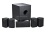 Monoprice 5.1 Channel Home Theater Satellite Speakers &amp; Subwoofer &nbsp;- Black