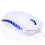 CSL - Mouse 2400dpi Gaming USB | design ergonomico | LED blu | 6 tasti | bianco