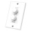 PyleHome PVCD15 In-Wall Two Right and Left Speaker Dual Knob Independent Volume Control