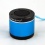 TECEVO T1 Blue Wireless Bluetooth Portable Speaker System for iPhone 3, 4, 4s, 5 / Samsung LG Sony Nokia Mobile Phones / Android Smart Phones / iPad 1