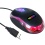 Trixes Small USB Wired Optical Light Scroll Wheel Mice Mouse For PC Laptop Computer (Black)