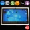 7 inch in Dual Camera Original Q88 A13 Android Tablet PC Allwinner Q88 A13 CPU 1-1.5Ghz Mail 400 GPU Android 4.0 System (Tablet+ Keyboard Case, White)