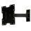 SmartMount Pivot Wall Mount for 22 inch to 40 inch Flat Panel Displays - Black