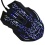 LuguLake USB 2.0 Wired 6D Optical Mouse Mice, Adjustable DPI Up To 2400 For Laptop PC(Black)