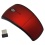 Red 2.4G USB Arc Wireless Optical Mouse Foldable Cordless Mice