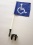 Handicap Golf Cart Flag with Mount