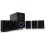 Auna MM-5.1-WI Wireless Surround Sound Speaker System (USB Input, 5.1 Channels &amp; 95W RMS) - Black
