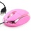 Daffodil WMS106 - Wired Mouse with Scrollwheel (Pink)