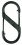Nite Ize S-Biner Size 3 Durable Carabiner - Black