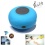 Pixnor BTS-06 Mini Waterproof Hands-free Bluetooth Speaker with MIC Suction Cup for iPhone /iPad /Cellphones (Blue)