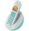 Telefunken TB201, Telefono cordless, vivavoce, schermo retroilluminato, colore: Rosa