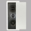 New Dual Woofer In Wall Surround Sound HD Home Theater Round Glass Fiber Center Channel Speaker TSLCR5