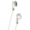 Simi White Stereo Earphones for iPods &amp; MP3 Players