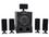 Cyber Acoustics CA5001WB 80 watts 5.1 Black Speaker - OEM